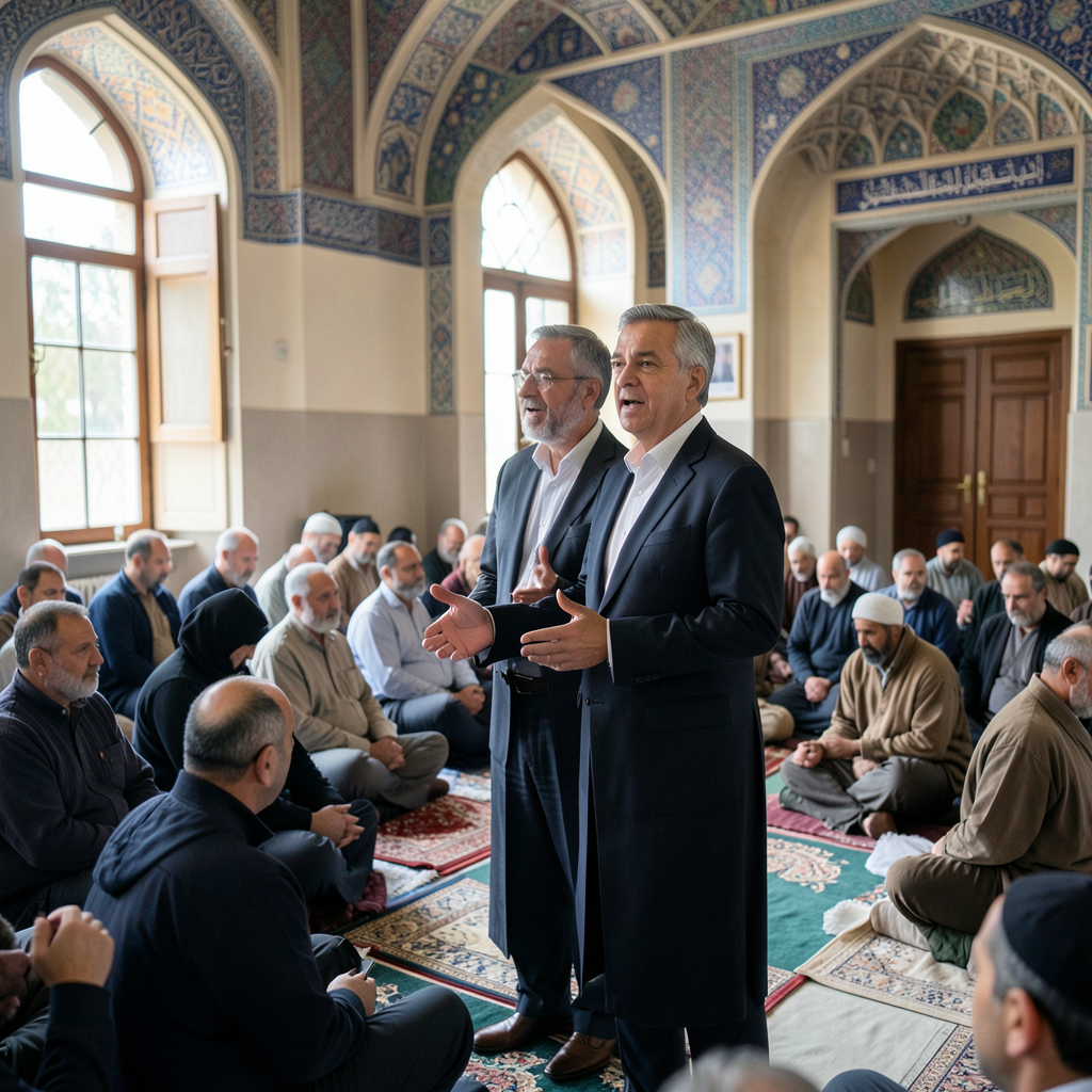 Councillor visits Witney Mosque to promote interfaith dialogue